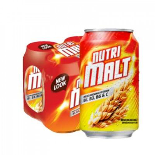 NUTRI MALT CANS 320ML*4