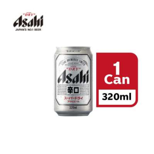 ASAHI CANS 320ML