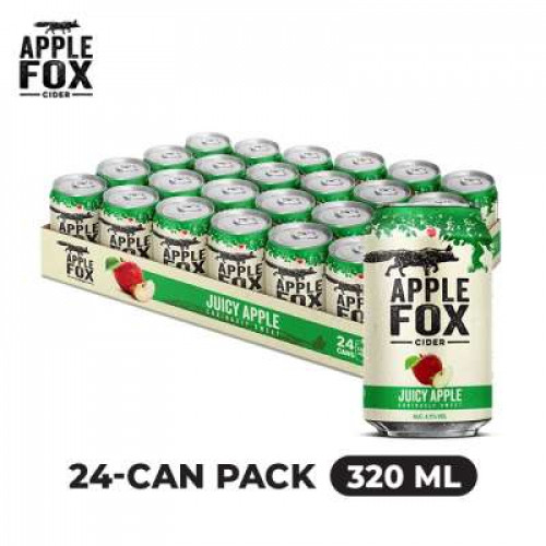 APPLE FOX CAN 320ML*24