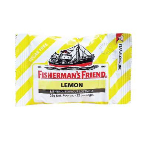 FISHERMAN'S FRIEND SUGAR FREE LEMON 25G