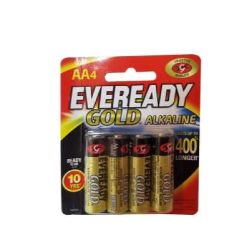 EVEREADY GOLD AA A91BP4 4S