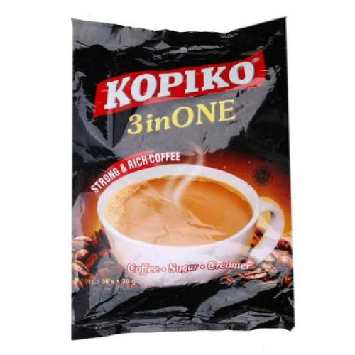 KOPIKO 3 IN 1 COFFEE BAG 20G*27