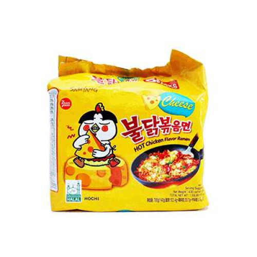 SAMYANG SPICY CHEESE NOODLES 140G*5
