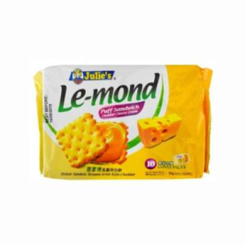 JULIE'S LE-MOND CHEDDER CHEESE.C 180G