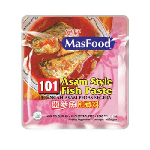 MASFOOD INSTANT ASAM FISH PASTE 180G