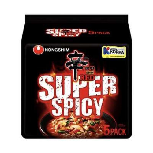 NONGSHIM SHIN SUPER SPICY RAMYUN (5x120G)