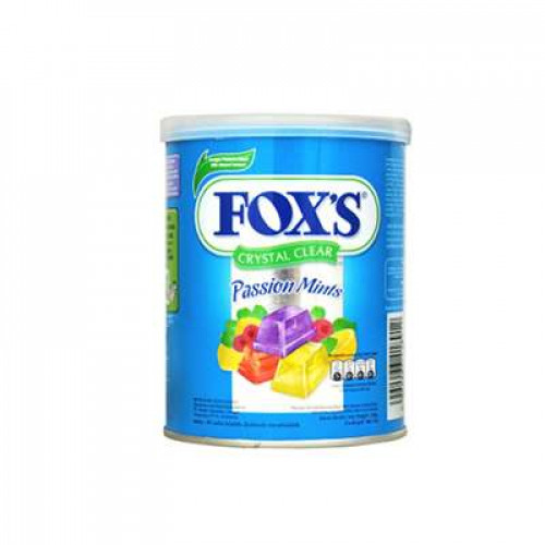 FOX'S TIN CRYSTAL CLEAR FRUITY MINTS 180G
