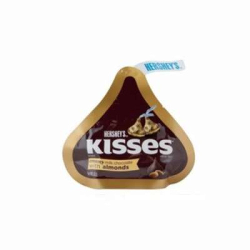 HERSHEYS KISSES CREAMY M.CHOCO ALMD 146G