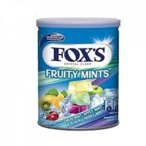FOX'S TIN CRYSTAL CLEAR FRUITY 180G