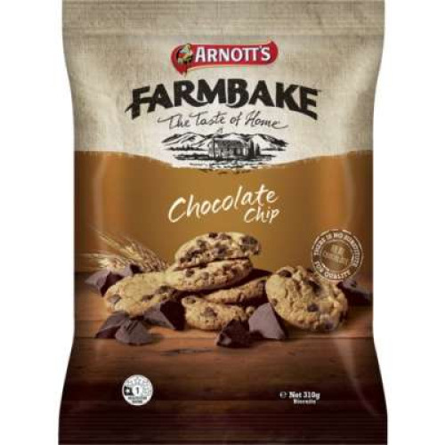 ARNOTTS BISCUITS FARM BAKE CHO CHIP 310G