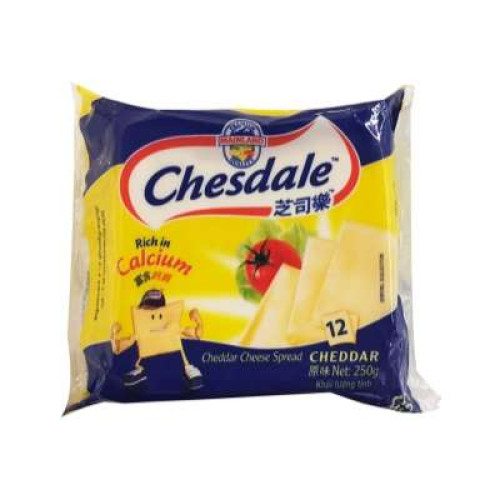 CHESDALE CHEESE (12S) 250G