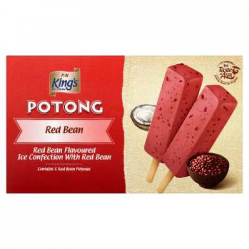 KING'S POTONG MULTI-PACK RED BEAN 6'S