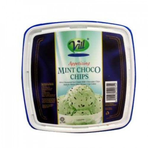 VILL ICE CREAM CHOCO MINT CHIP 1.25L