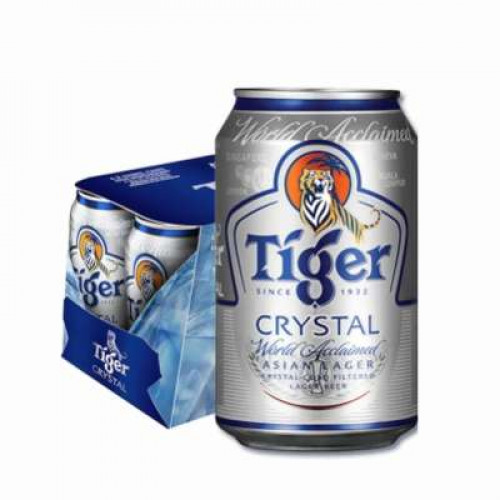 TIGER CRYSTAL CAN 320ML *6