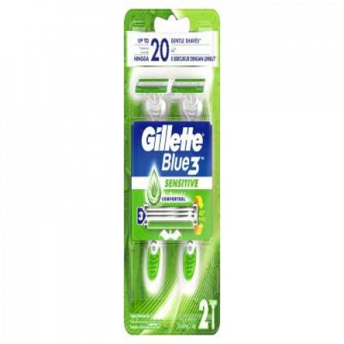 GILLETTE BLUE 3 SENSITIVE BLADE 2'S