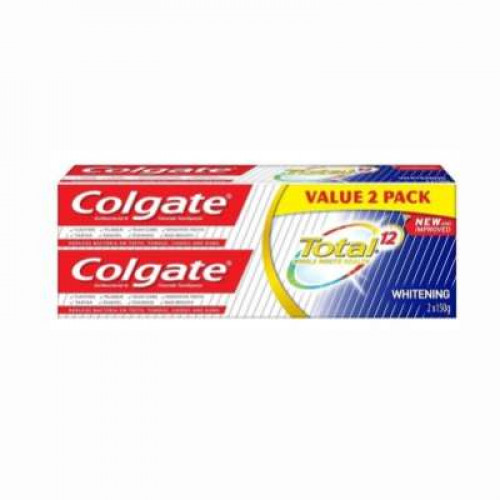 COLGATE TOTAL PROF WHITEN TP VP 150G*2