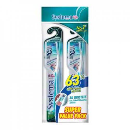 SYSTEMA 3D CLEAN TOOTHBRUSH 2S