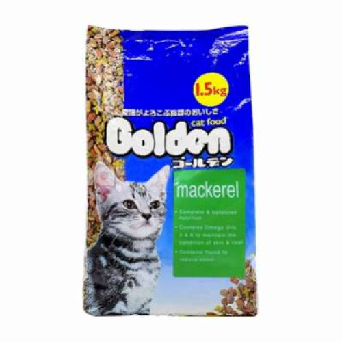 GOLDEN CAT FOOD MACKEREL  1.5KG