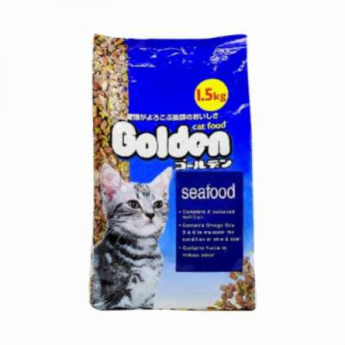 GOLDEN CAT FOOD SEAFOOD  1.5KG