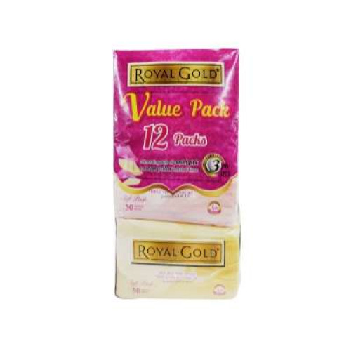ROYAL GOLD TWIN TONE TRAVEL PACK 3 PLY 50