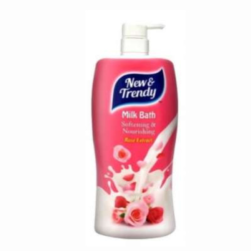 NEW&TRENDY ROSE EXTRACT SHW CRM 950ML