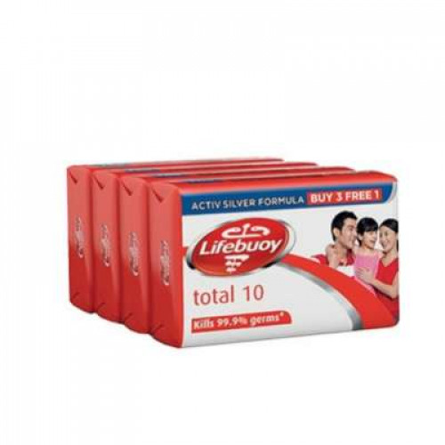 LIFEBUOY SOAP TOTAL 10 115G*4S