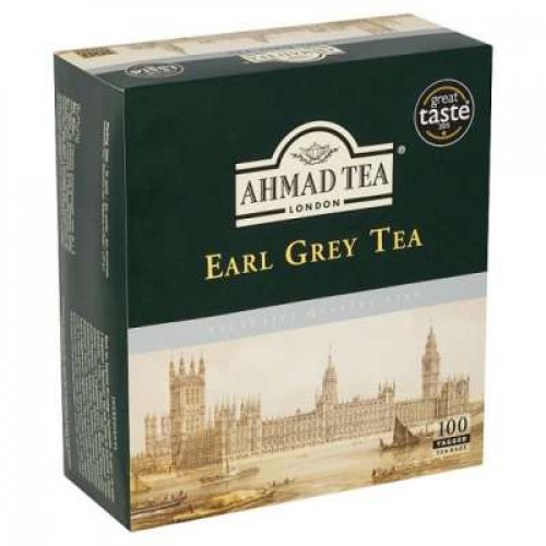 AHMAD TEA EARL GREY 100S
