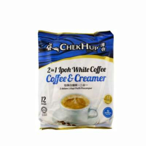 CHEK HUP 2IN1 WHT COFFEE SUGAR FREE 30G*12