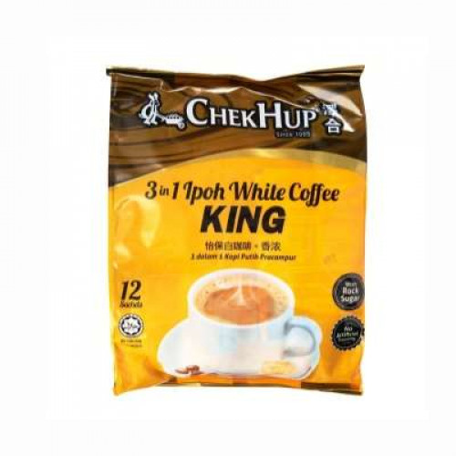CHEK HUP 3IN1 WHITE COFFEE KING 40G*12