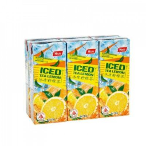 YEO'S ICED TEA LEMON 250ML*6
