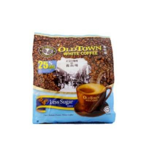 OLD TOWN 3 IN 1 LESS SUGAR 25% 35G*15