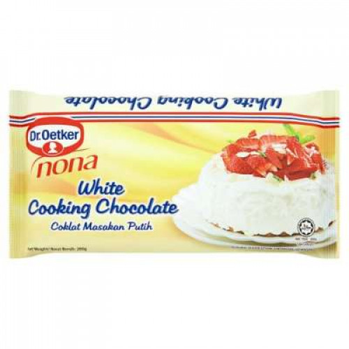 NONA WHITE COOKING CHOCOLATE 200G