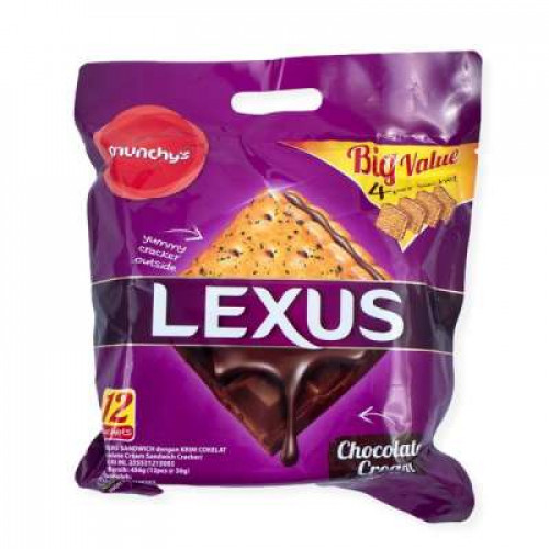 MUNCHY'S LEXUS CHOCOLATE SANDWICH 418G