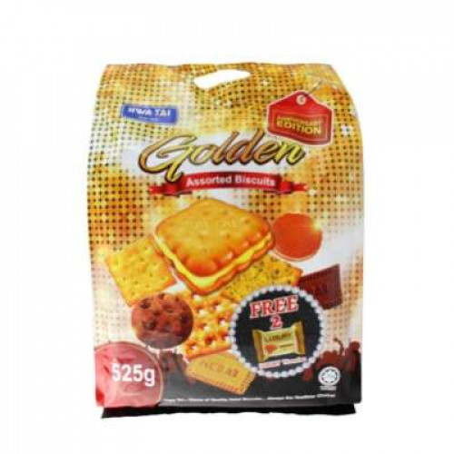 HWA TAI GOLDEN ASSORTED BISCUIT 525G