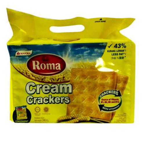 ROMA CREAM CRACKERS CONVENIENT PACK 246.4G