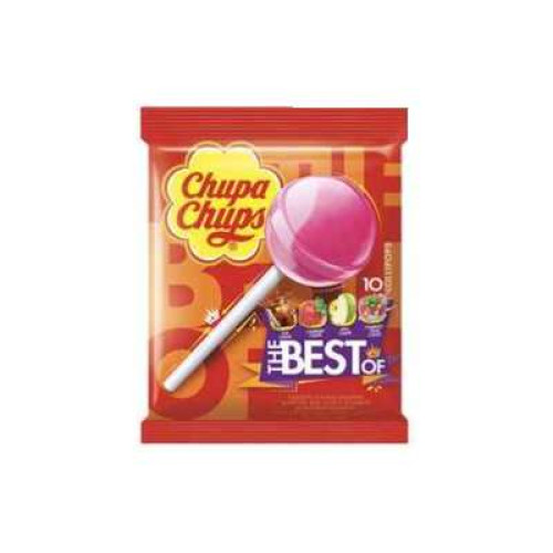 CHUPA CHUPS LOLLIPOPS BAGS-BEST OF12G*10