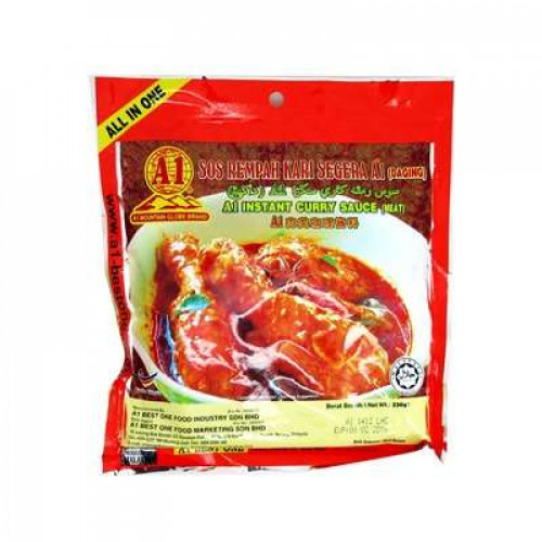 A1 MEAT INSTANT CURRY PASTE 230G