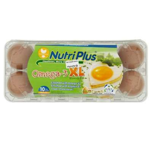 NUTRIPLUS OMEGA 3 EGG (XL) 10'S