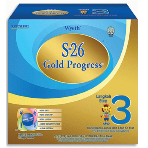 WYETH S26 GOLD PROGRESS(NEW) 1.8KG