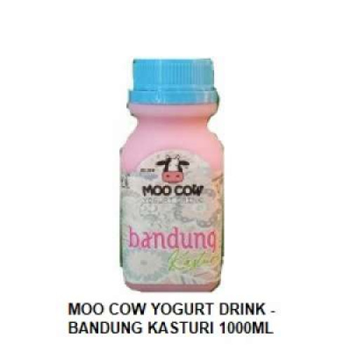 MOO COW YOGURT DRINK - BANDUNG KASTURI 1000ML