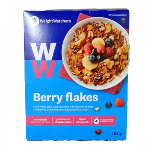 WEIGHT WATCHERS BERRY FLAKES 405G