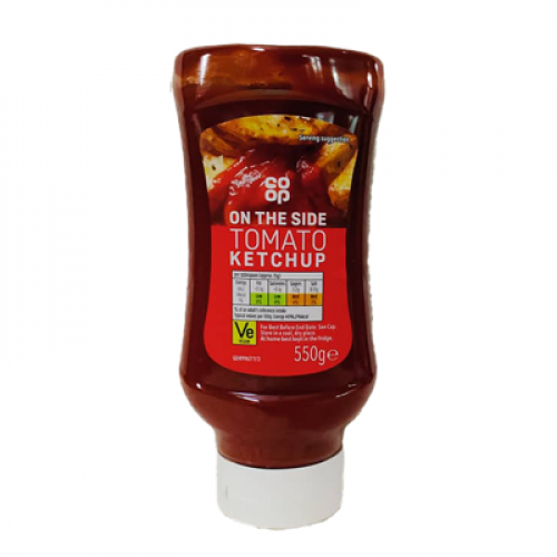 CO OP TOMATO KETCHUP 550G
