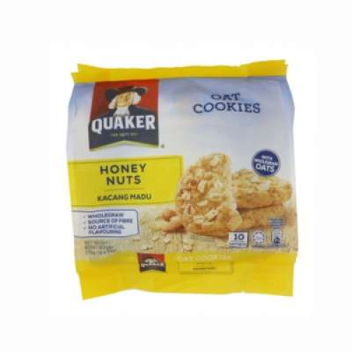 QUAKER COOKIES HONEY NUTS 270G