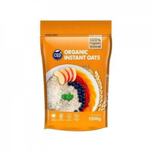 CED ORGANIC INST ROLLED OAT 500G