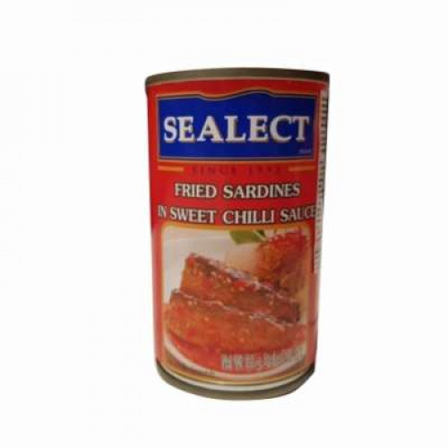 SEALECT FRIED SARDINES IN SWEET CHILLI SAUCE 155G