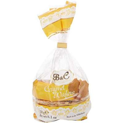 BISCUITS & COOKIES BAG CARAMEL WAFERS 230G