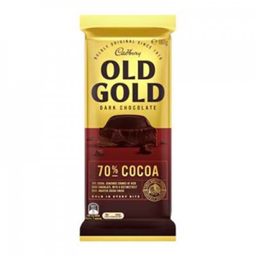 CADBURY OLD GOLD 70% COCA 180G