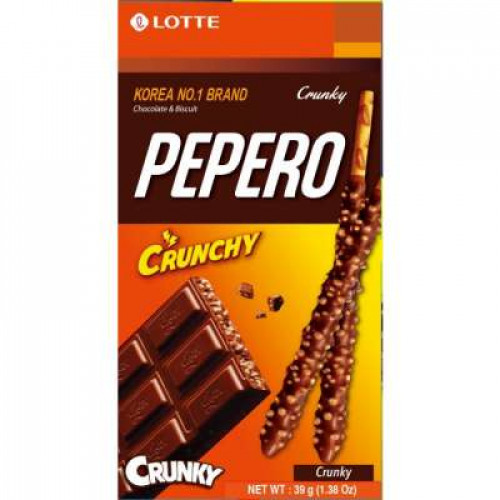 LOTTE PEPERO CRUNCHY CHOCO 39G