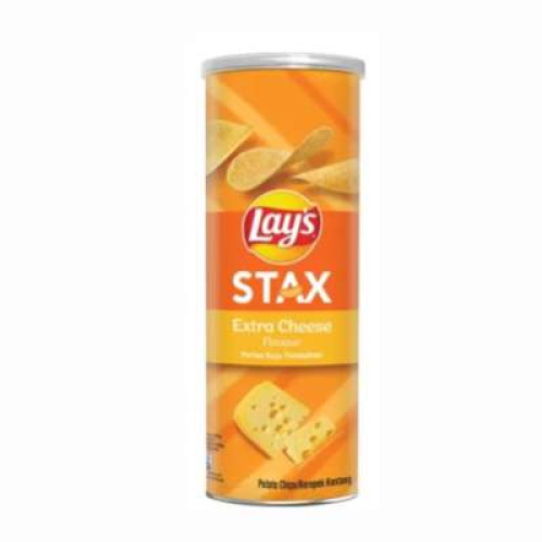 LAYS STAX EXTRA CHEESE (M) 135G