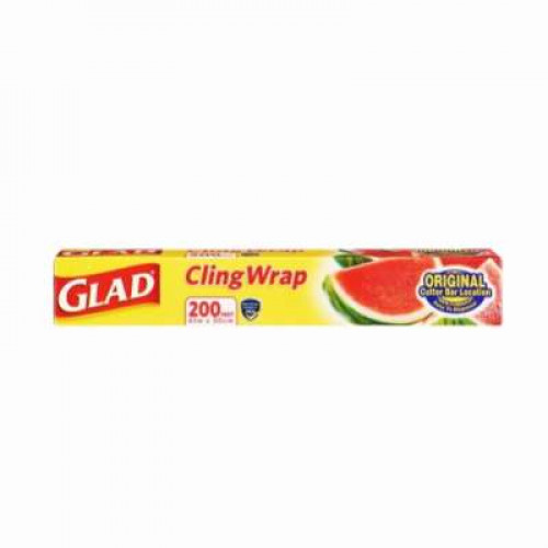 GLAD CLING WRAP 200SQ FT